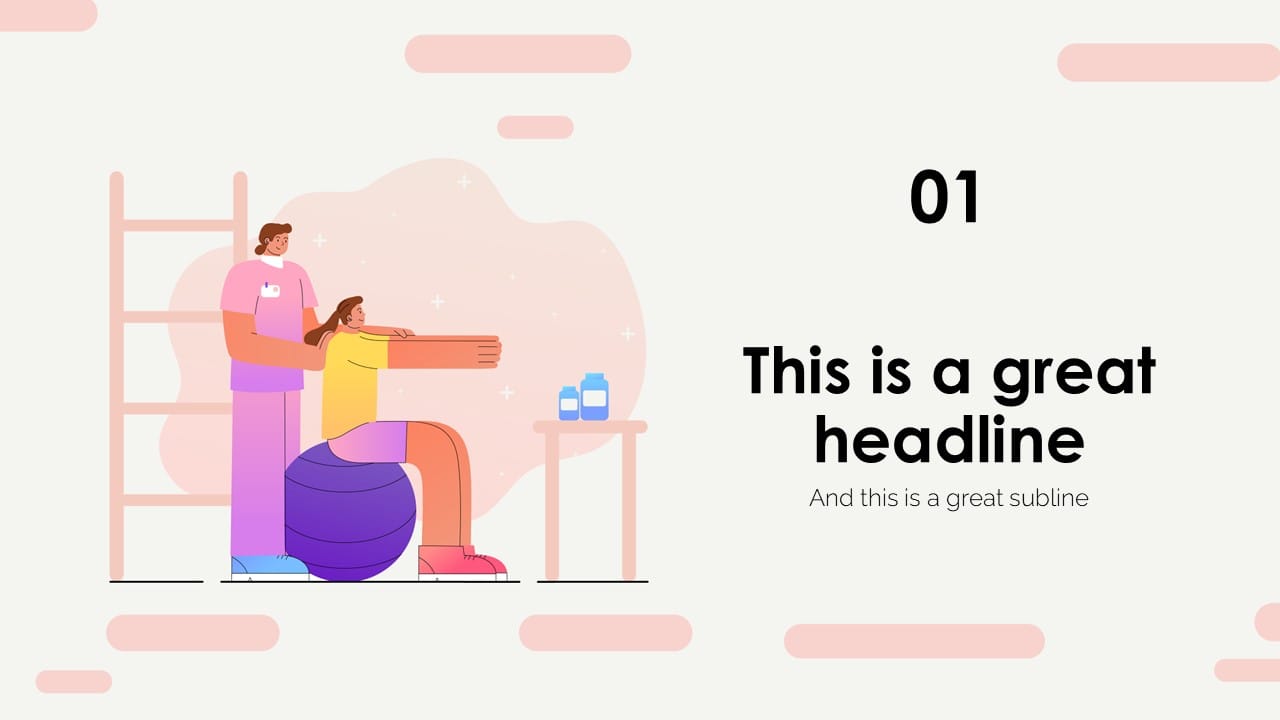 Physiotherapy PowerPoint Template 4