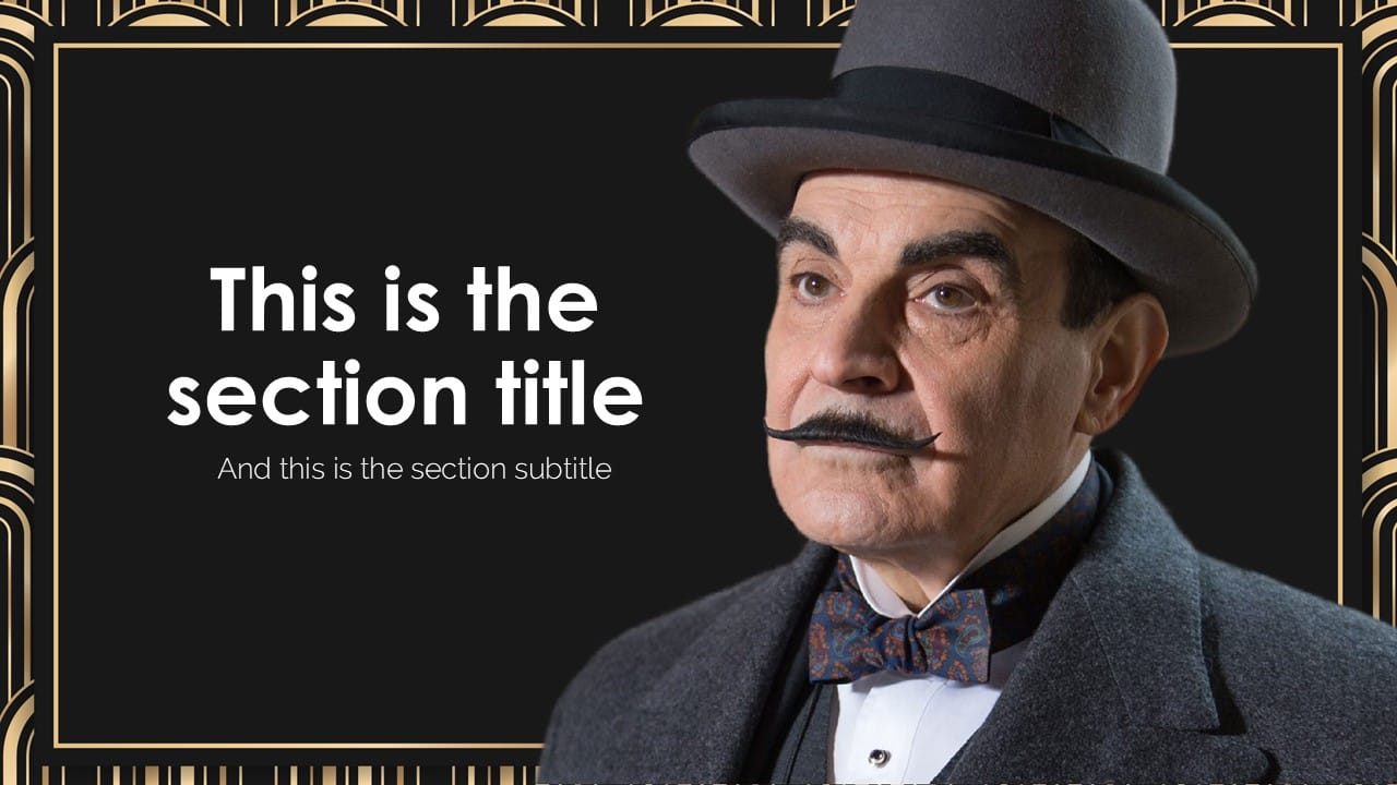 Poirot PowerPoint Template 3