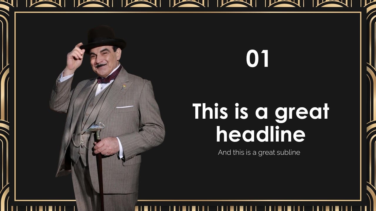 Poirot PowerPoint Template 4