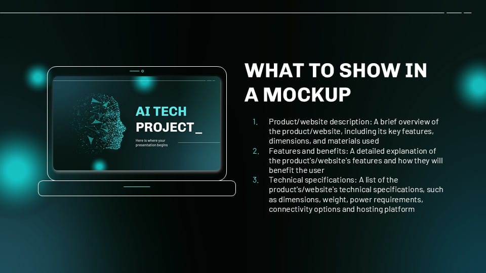 AI Tech Project PowerPoint Template 13