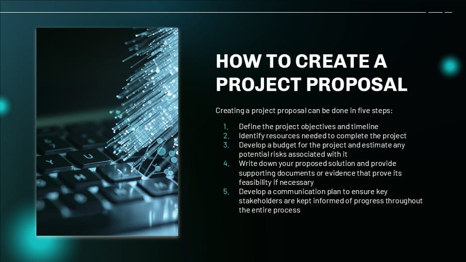 AI Tech Project PowerPoint Template 3