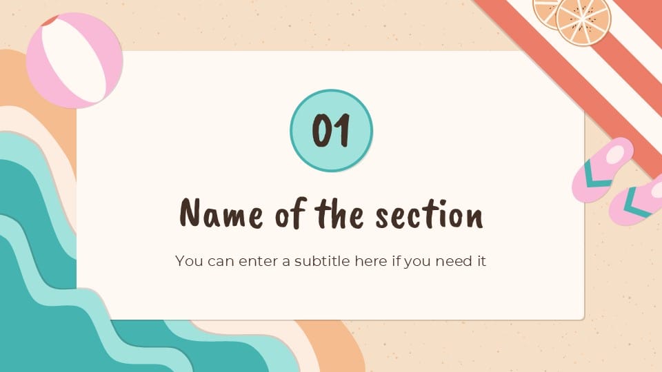 Beach Presentation Theme 4