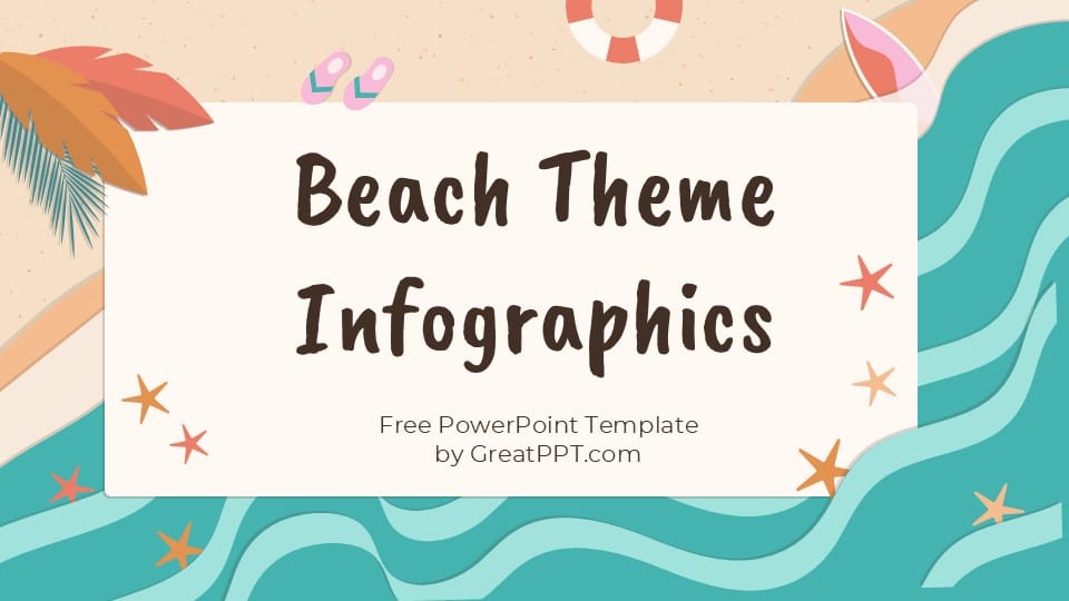 Beach Theme Infographics 1