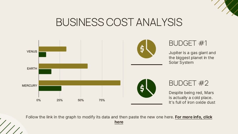 Business Cost Analysis Infographics 23
