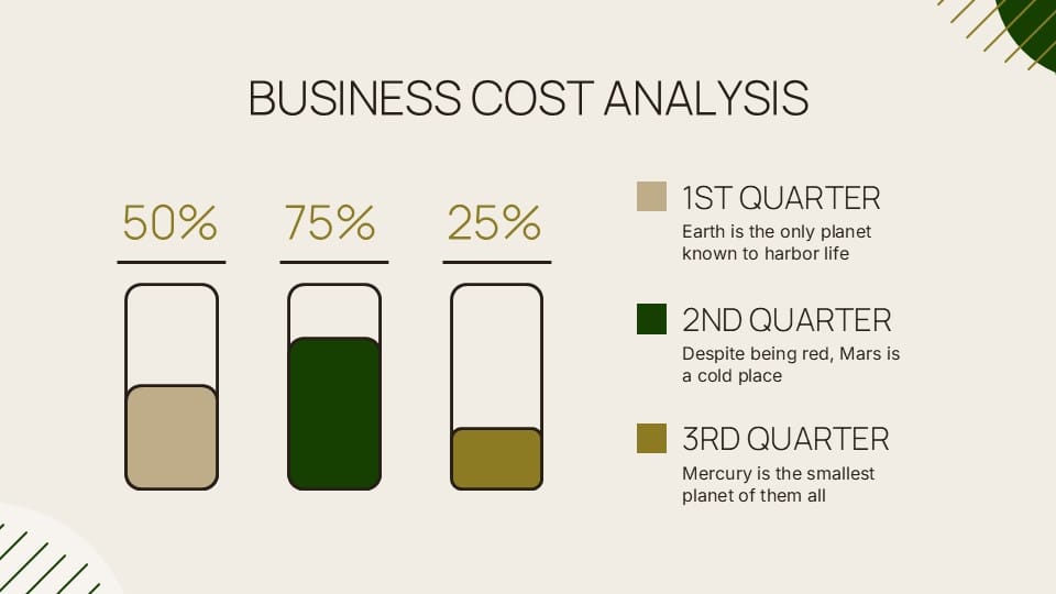 Business Cost Analysis Infographics 8