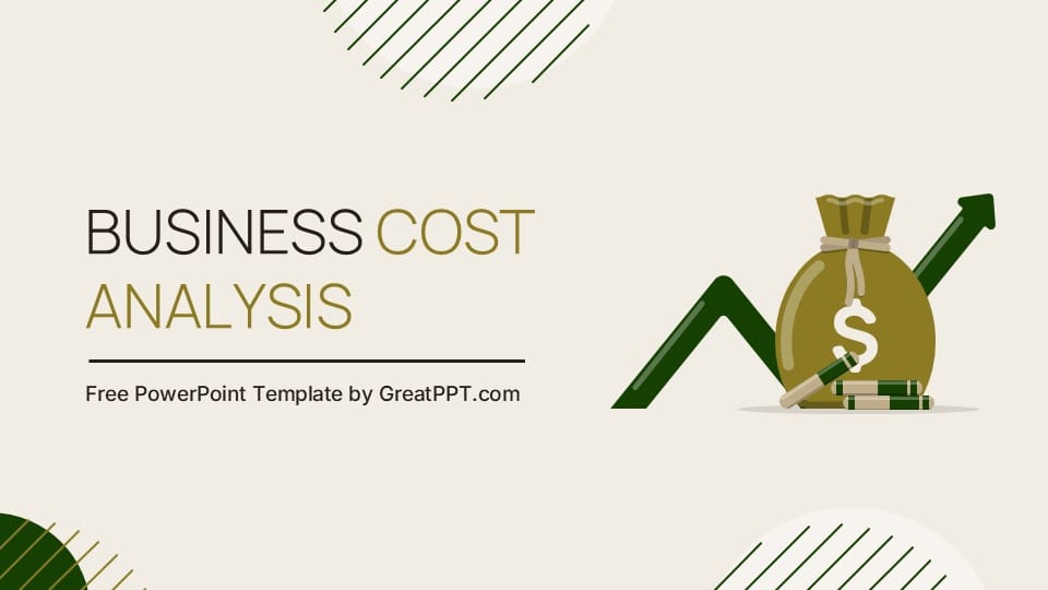 Business Cost Analysis PowerPoint Template 1