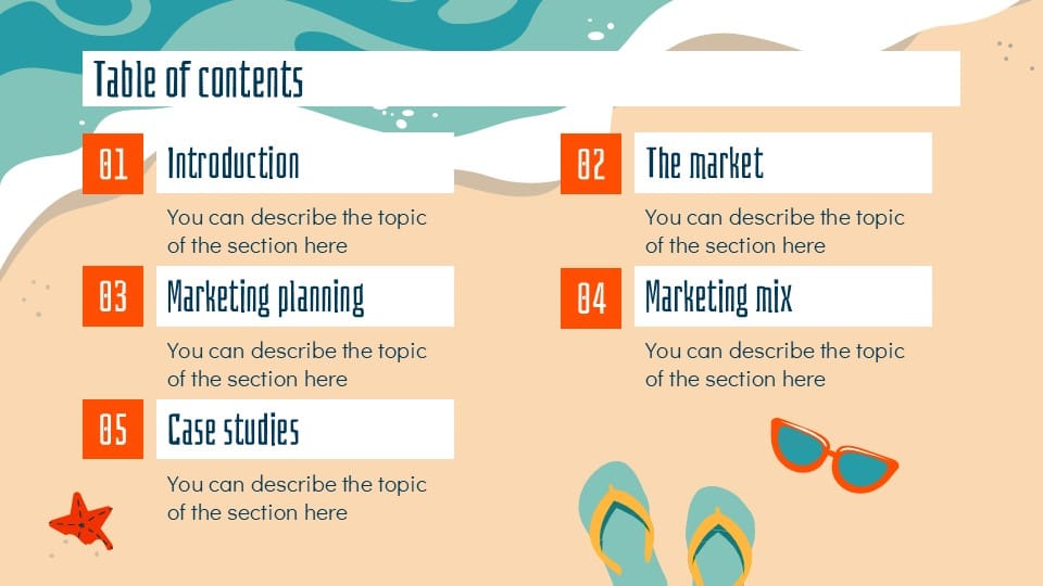 Chill Summer Beach Minitheme for Marketing 3