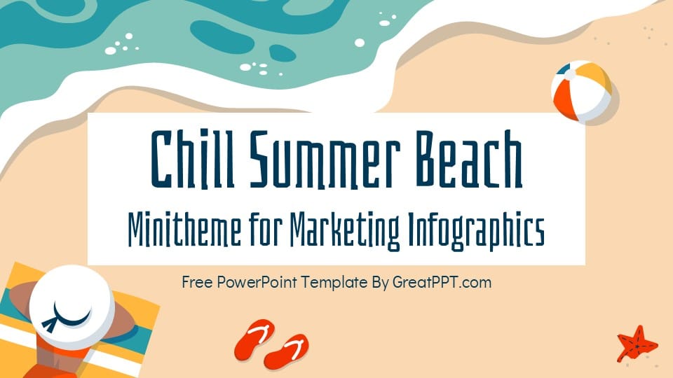 Chill Summer Beach Minitheme for Marketing Infographics 1