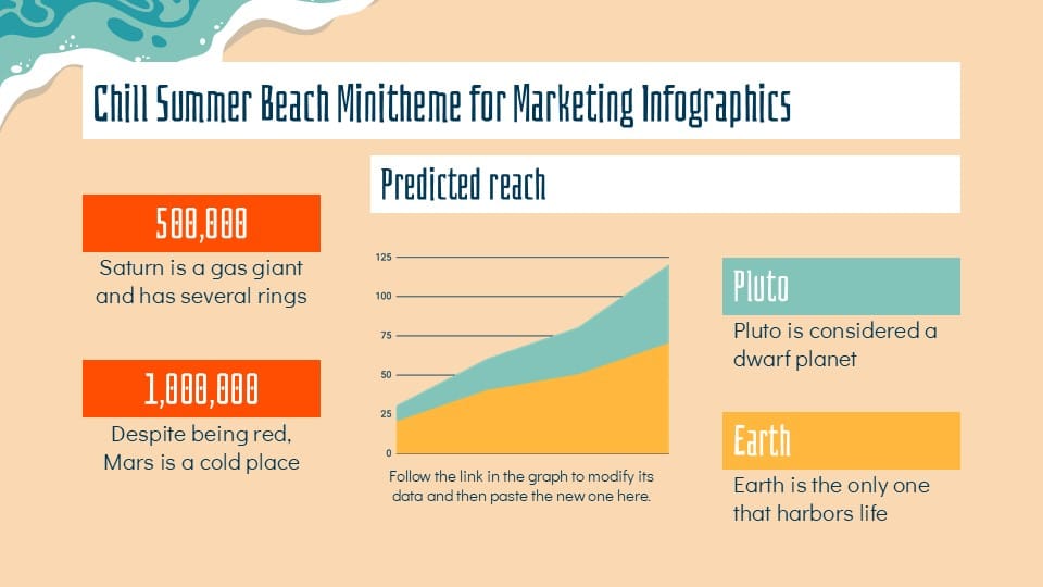 Chill Summer Beach Minitheme for Marketing Infographics 24