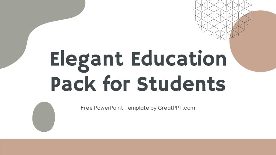 Elegant Education Pack for Students 1
