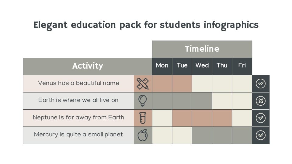Elegant Education Pack for Students Infographics 2