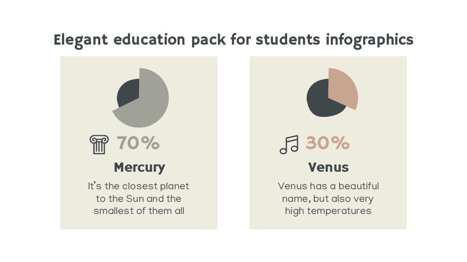 Elegant Education Pack for Students Infographics 4