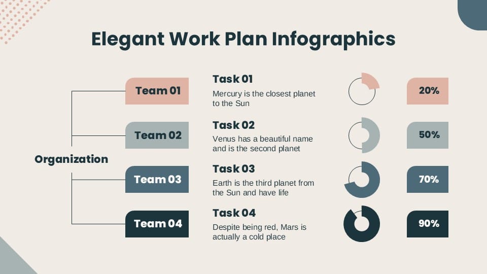 Elegant Workplan Infographics 8