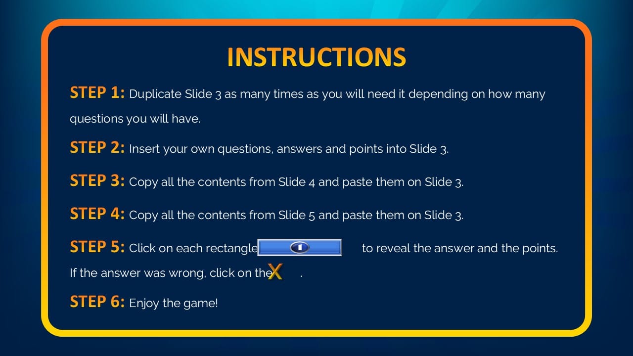 Family Feud PowerPoint Template 2