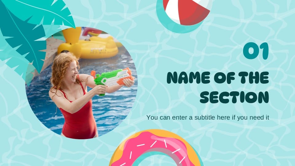 Floatie Presentation Template 3