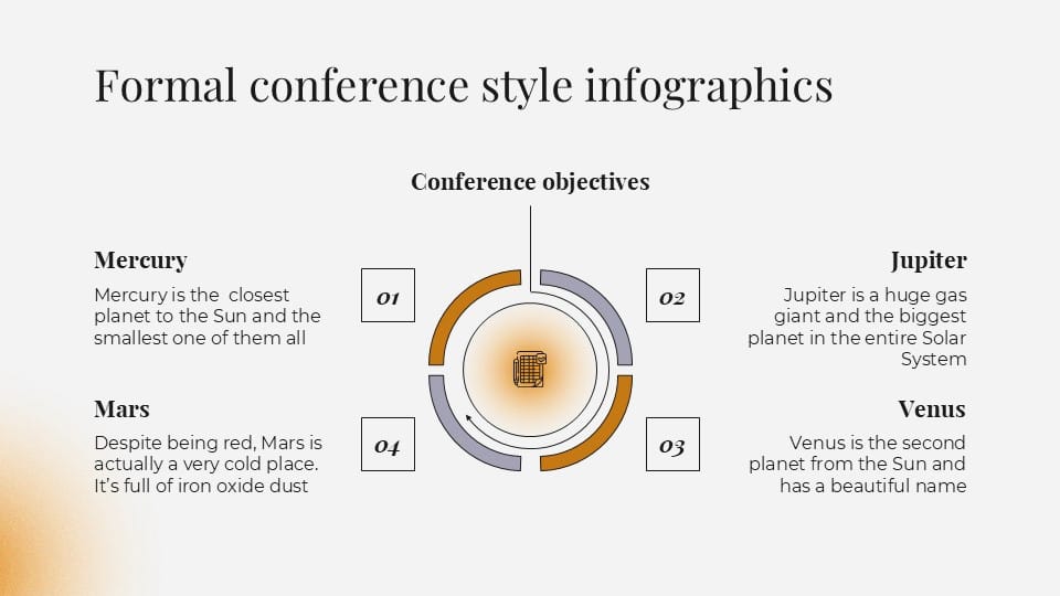 Formal Conference Style Infographics 3