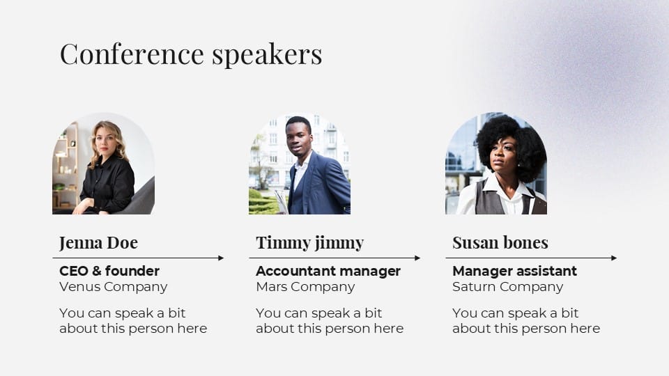 Formal Conference Style Presentation 3