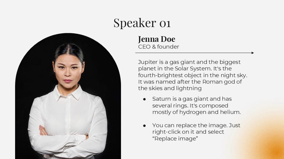 Formal Conference Style Presentation 6