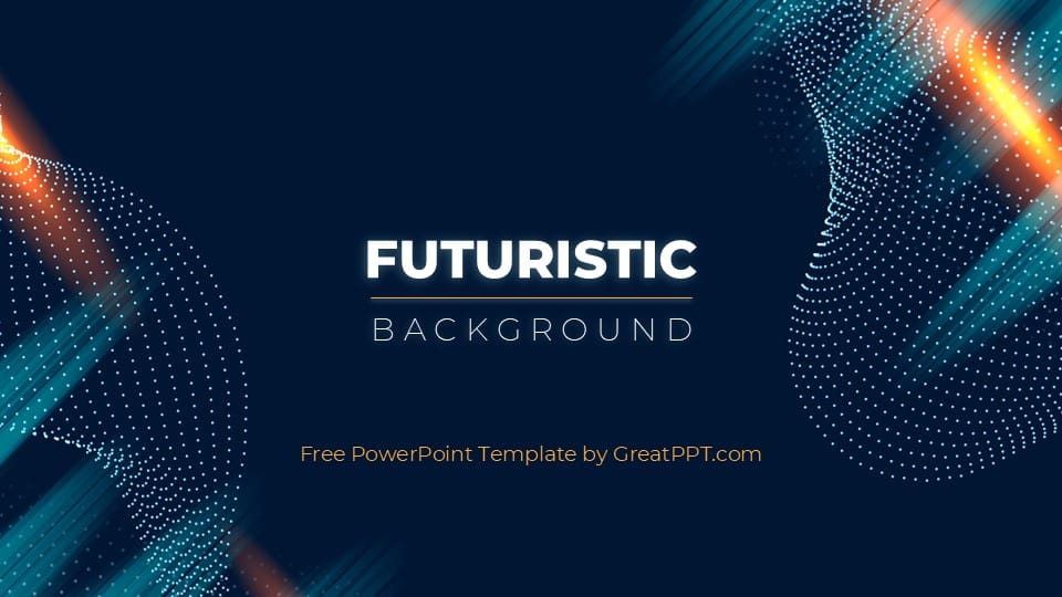 Futuristic PowerPoint Background 1