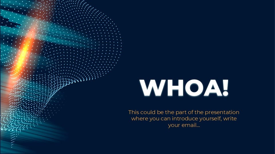 Futuristic PowerPoint Background 3