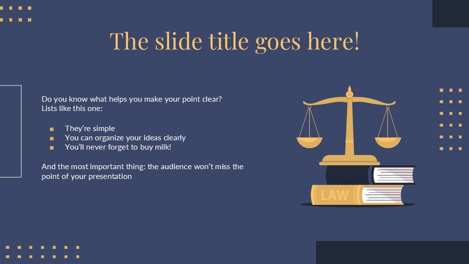 Labor Law Workers Duties PowerPoint Template 7