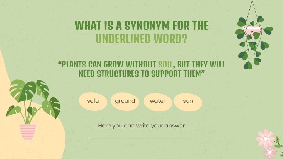 Language Arts Subject for Middle School 13