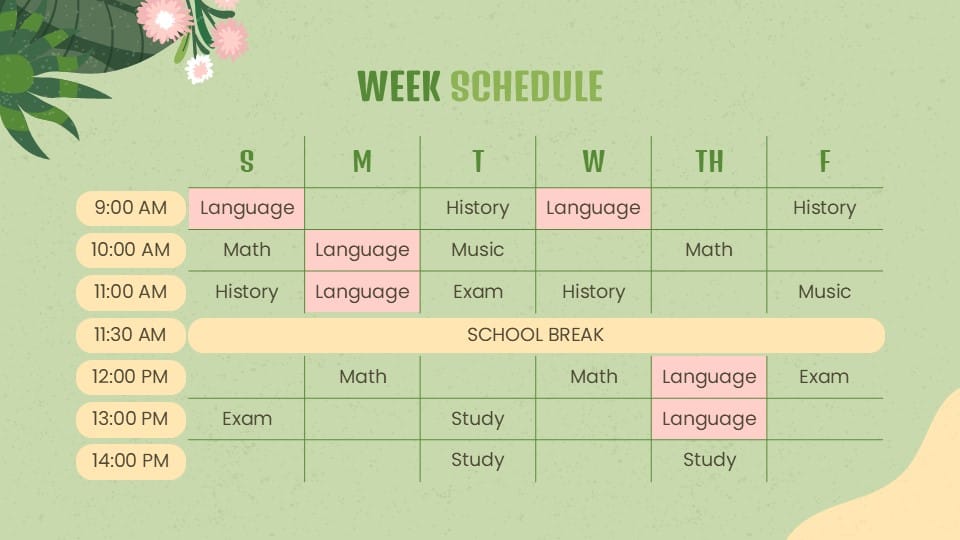 Language Arts Subject for Middle School 39