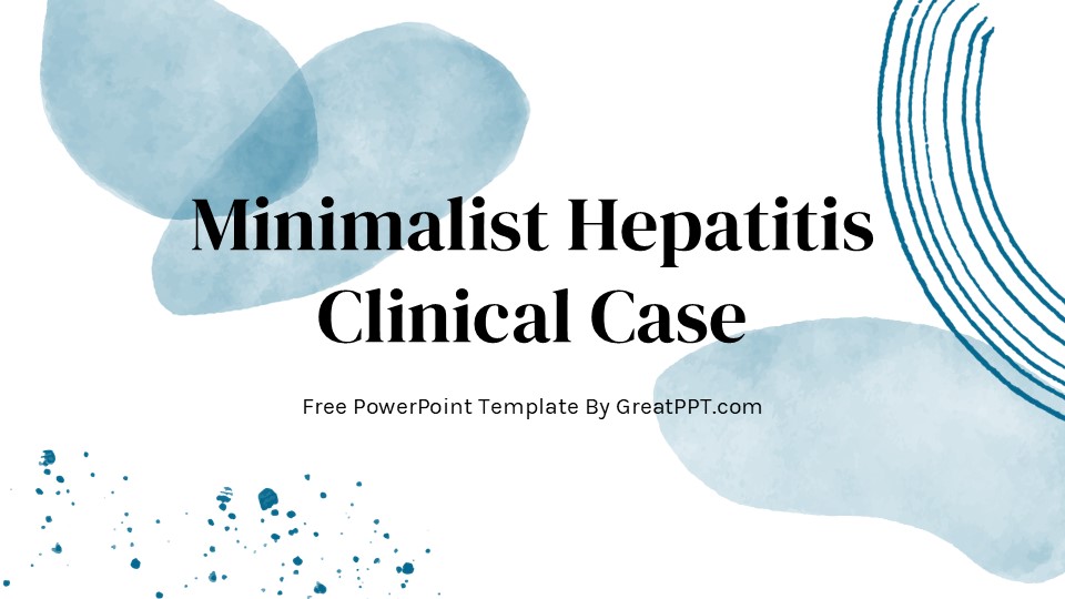Minimalist Hepatitis Clinical Case 1