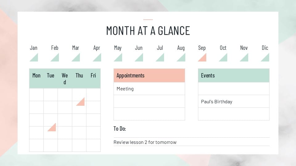 Minimalist High School Weekly Planner 8