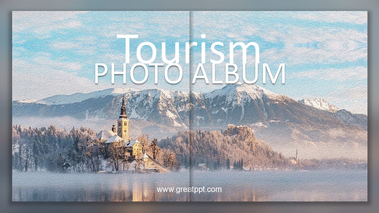 Photo Album PowerPoint Template 1