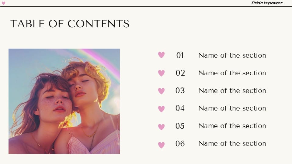 Pride Month PowerPoint Template 2