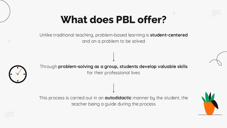 Problem-based Learning PowerPoint Template 8