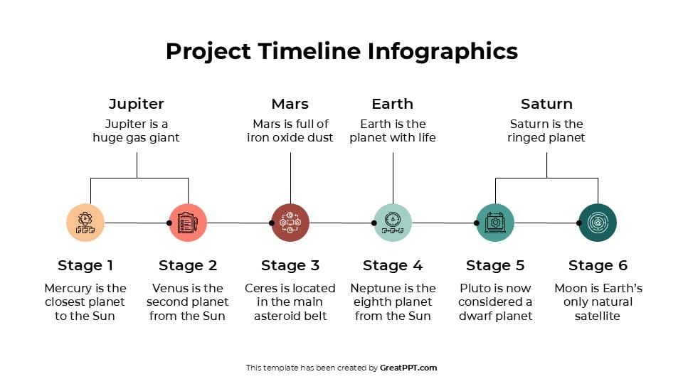 Project Timeline Infographics 5