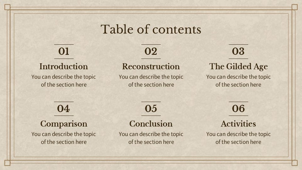 Reconstruction Era and the Gilded Age 2