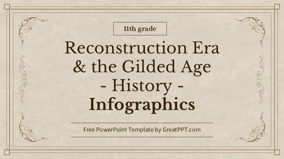 Reconstruction Era and the Gilded Age Infographics 1