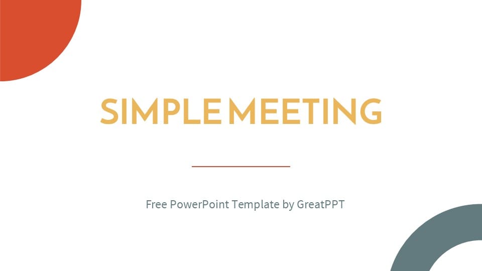 Simple Meeting 1