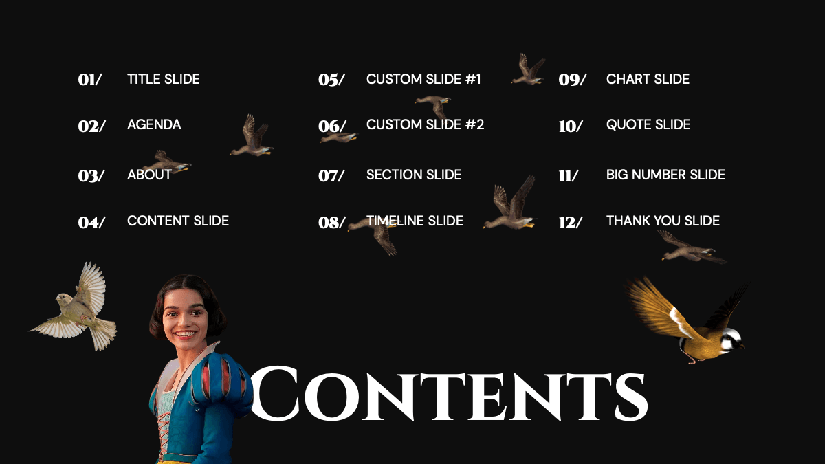 Snow White PowerPoint Template 2