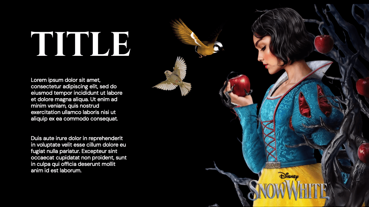 Snow White PowerPoint Template 3