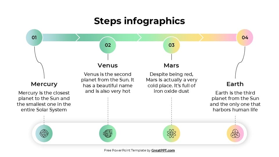 Steps Infographics 11