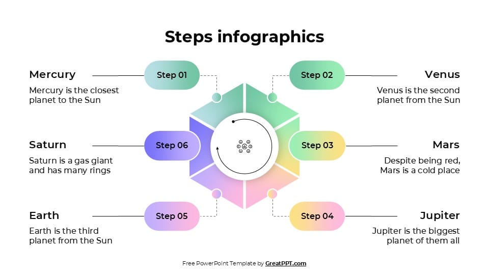 Steps Infographics 6