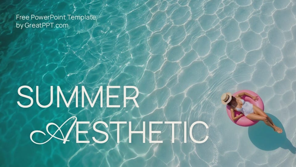 Summer Aesthetic PowerPoint Template 1