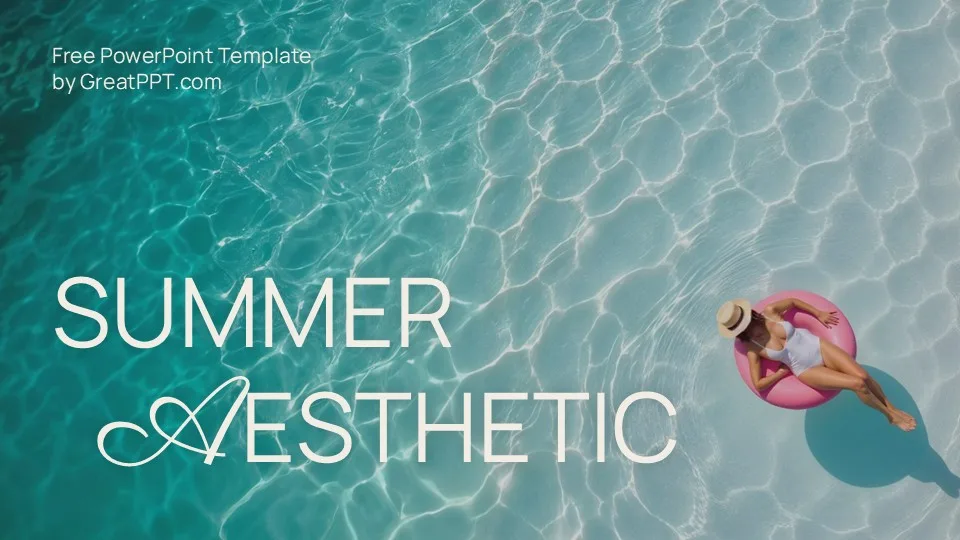 Summer Aesthetic PowerPoint Template 1