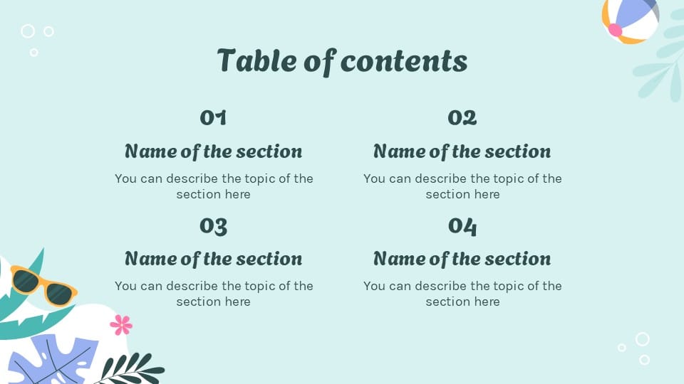 Summer Powerpoint Background 2