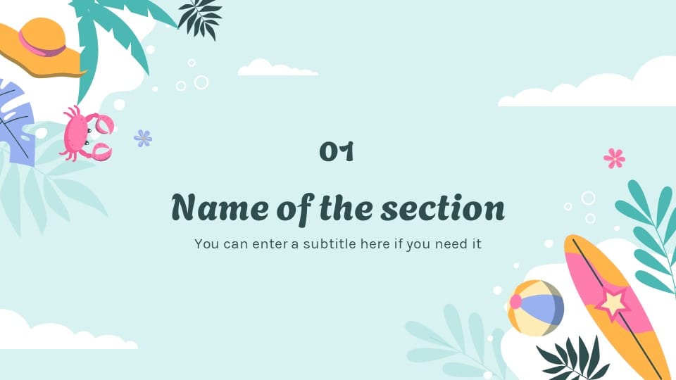 Summer Powerpoint Background 4