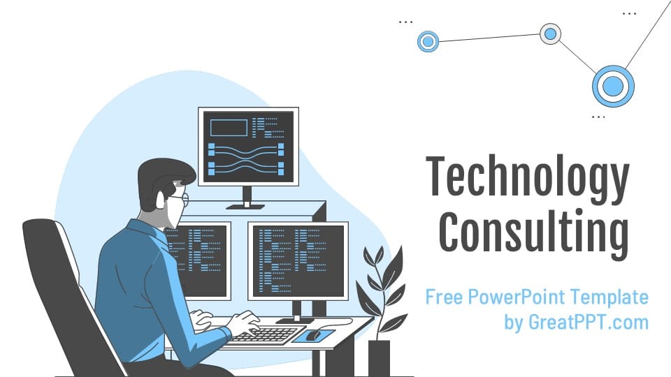 Technology Consulting PowerPoint Template 1