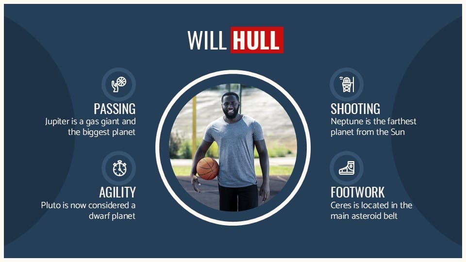 US Basketball Alliance Draft PowerPoint Template 16