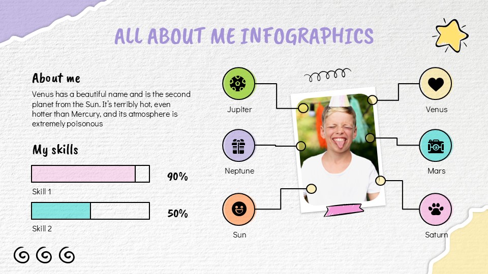 All About Me Infographics 8