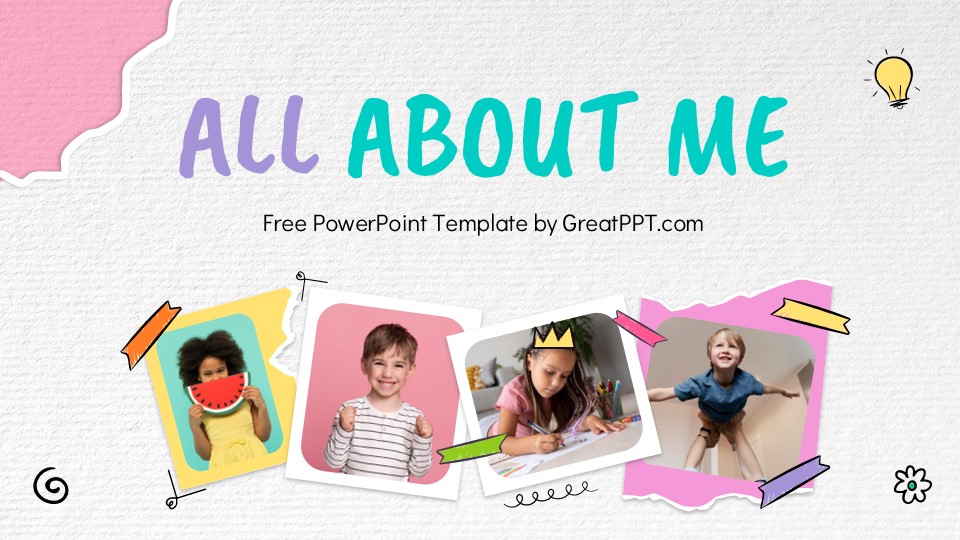 All About Me Presentation Template 1