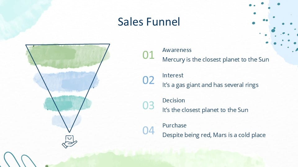 Aqua Marketing Plan PowerPoint Template 11