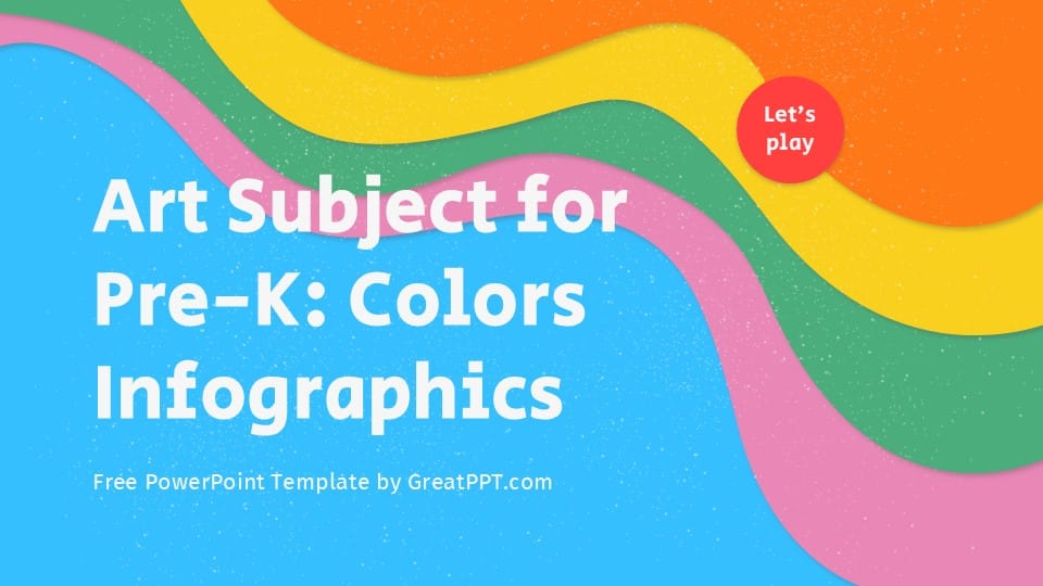 Art Subject for Pre-K Colors Infographics 1